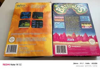 Cajas y manuales Battletoads NES (vacías)