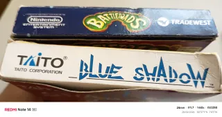 Cajas y manuales Battletoads NES (vacías)