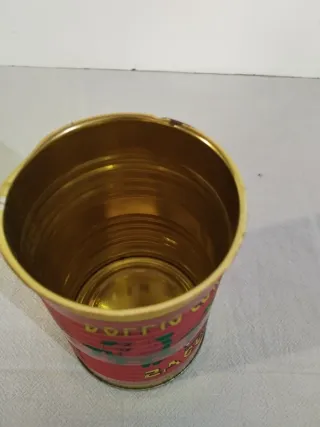 Lotto 3 scatole latta x conserva pomodoro vintage