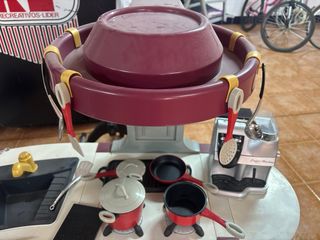 Cocina de juguete con accesorios