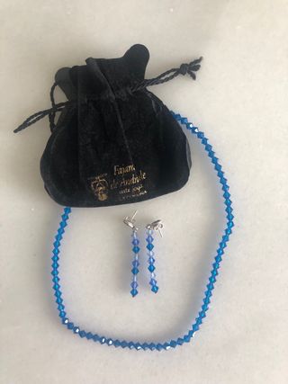 Fajardo de Andrade conjunto de collar y pendientes