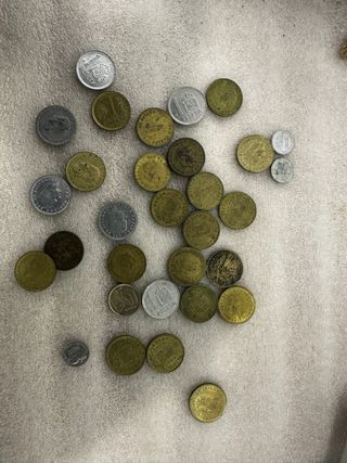 Lote de monedas antiguas