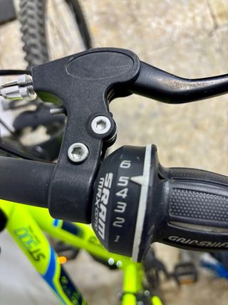 Bicicleta Rockrider ST 500 Verde Neón