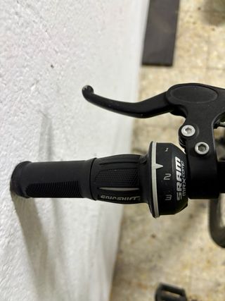 Bicicleta Rockrider ST 500 Verde Neón