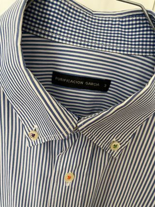 Camisa Rayas Hombre Purificación García