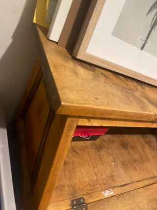 Mueble antiguo tocador-secreter madera