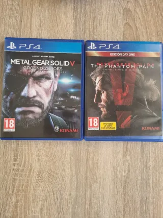 Metal Gear Solid V PS4 (Ground Zeroes y Phantom Pa
