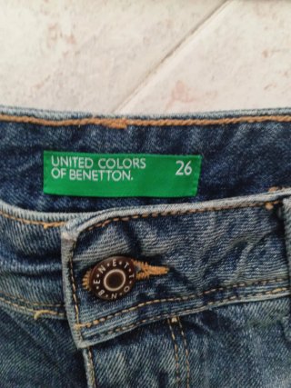 Canotta Diadora e shorts Benetton tg S