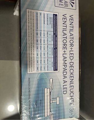 Lámpara Ventilador Techo BEL AIR HOME