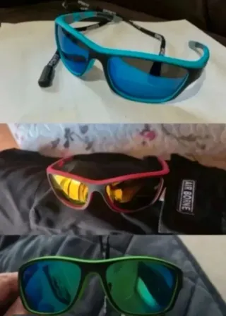LOTES 3 Gafas De Sol Deportivas 4 Colores a Elegir