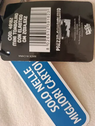 Mini marsupio tombolino con elastico