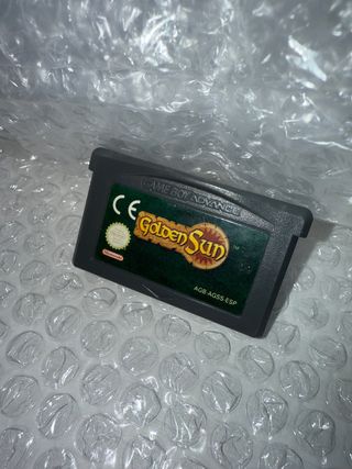 Cartuccia del gioco Golden Sun per Game Boy Advance