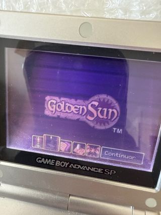Cartuccia del gioco Golden Sun per Game Boy Advance