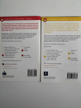 Lote de 5 libros en ingles