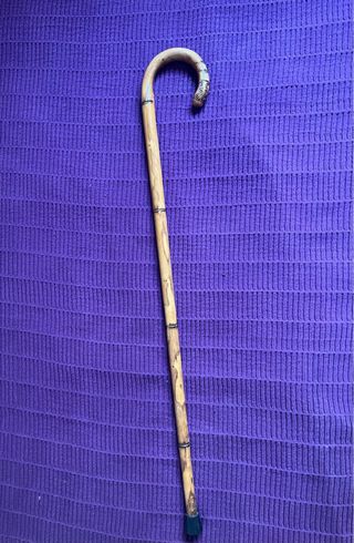 Bastón de madera de caña Alto: 84 cm