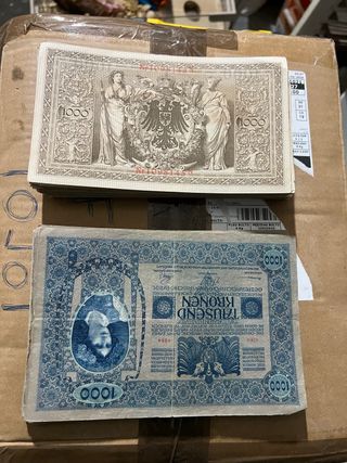 Pack Billetes Antiguos Austria-Hungría