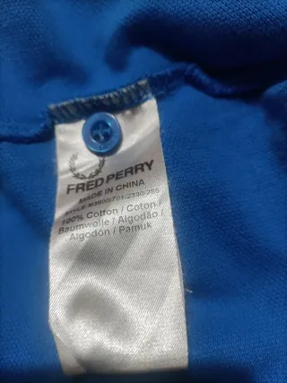 Polo Fred Perry Hombre Talla L