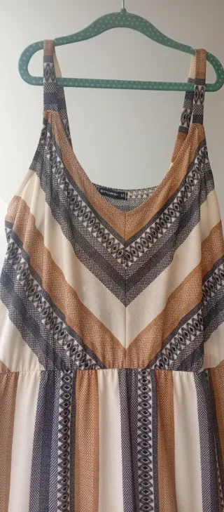 Vestido estampado talla M