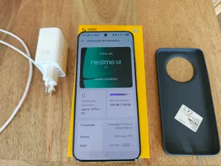 Realme 14 Pro+ Caja y Cargador 80W