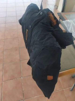 Parka Hombre ROUGH STOCK Negra Nueva