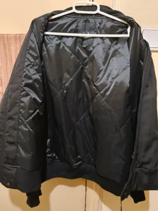 Chaqueta A|X Armani Exchange Negra Nueva