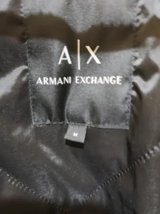 Chaqueta A|X Armani Exchange Negra Nueva