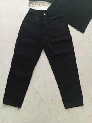 Set Top e Pantaloni Shein + Maglietta Pull&Bear Tg