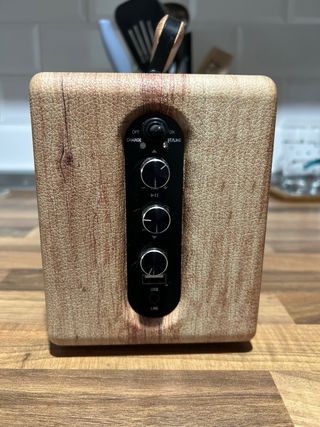 Altavoz CREATE madera y negro