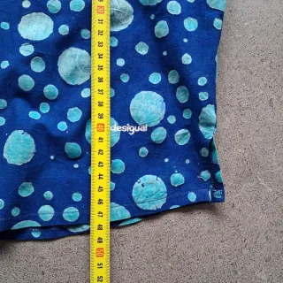 Camiseta Desigual Mujer Azul Turquesa