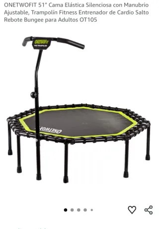 Cama Elástica ONETWOFIT 51. Trampolín fitness.