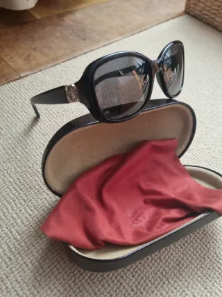 Occhiali da sole Loewe donna neri e argento