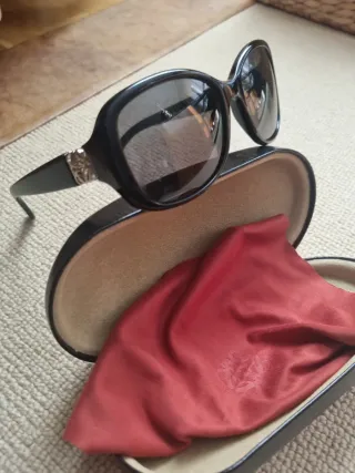 Occhiali da sole Loewe donna neri e argento