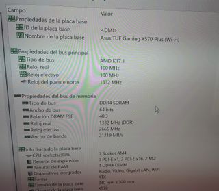 Placa Base ASUS TUF Gaming X570-PLUS WiFi