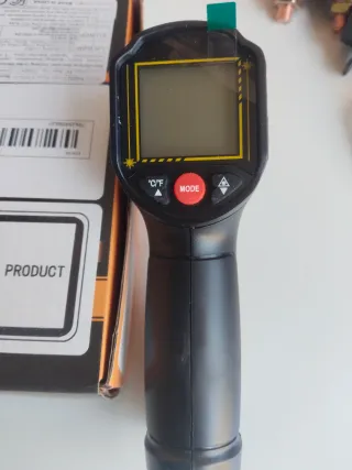 Termómetro Láser Infrarrojo -50°C a 600°C