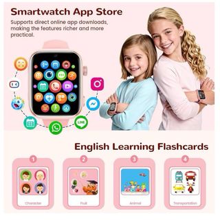 Orologio Smartwatch GPS per Bambina con Chiamate 4G