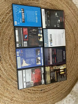 Lote 8 Películas DVD Terror/Suspense