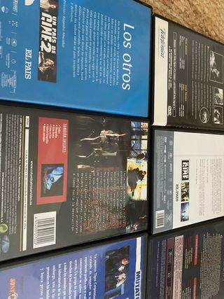 Lote 8 Películas DVD Terror/Suspense