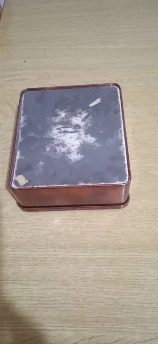 Scatola porta oggetti decorata