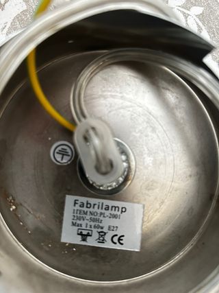 Lampara de techo con estilo