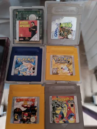 Console Game Boy + 6 Giochi
