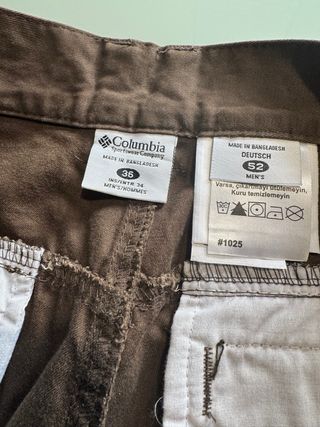 Pantalón Columbia Safari Marrón