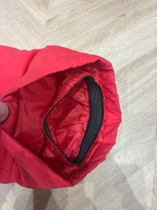 Pantalón de esquí/snow para niña rojo coral.