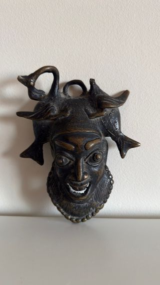 Figura de cobre estilo hindú