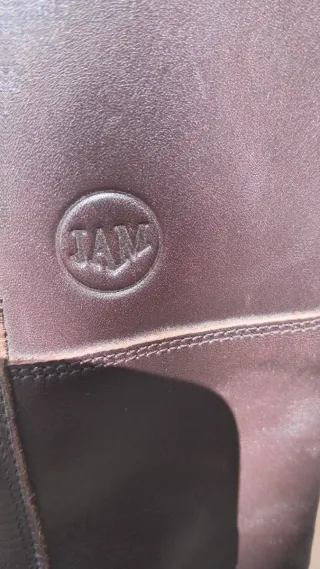 Botas de cuero marrones Jam