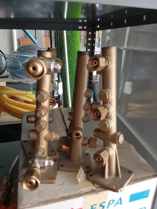 Columna para trompeta de fumigar