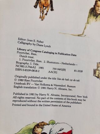 Dutch Treat: The Artist's Life