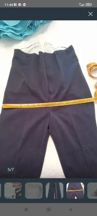 Traje de Cordobesa azul marino