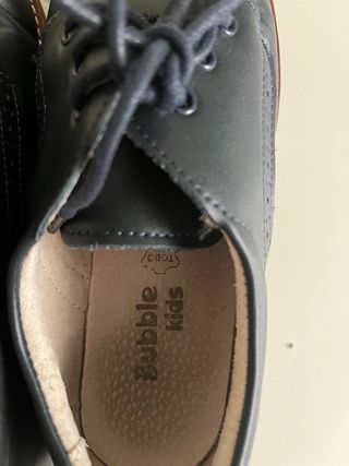 Zapatos vestir niño Bubble Kids negros