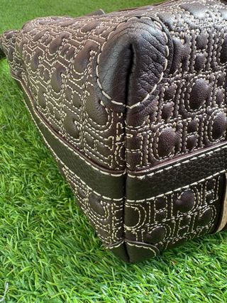 Bolso Piel CH Asa Corta Marrón