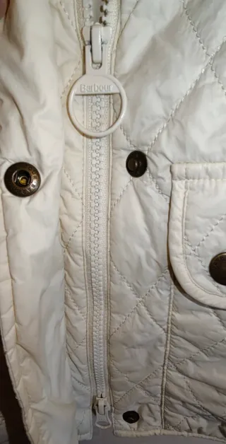 Giubbotto Barbour Beige Imbottito. Originale